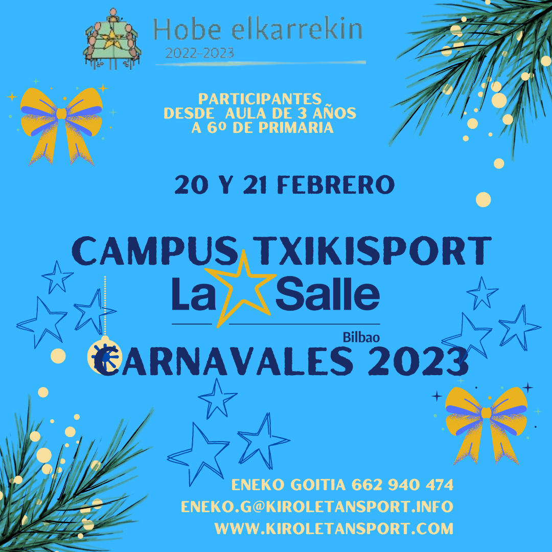 Campus Txikisport Carnavales 2023 Otsaila 2023