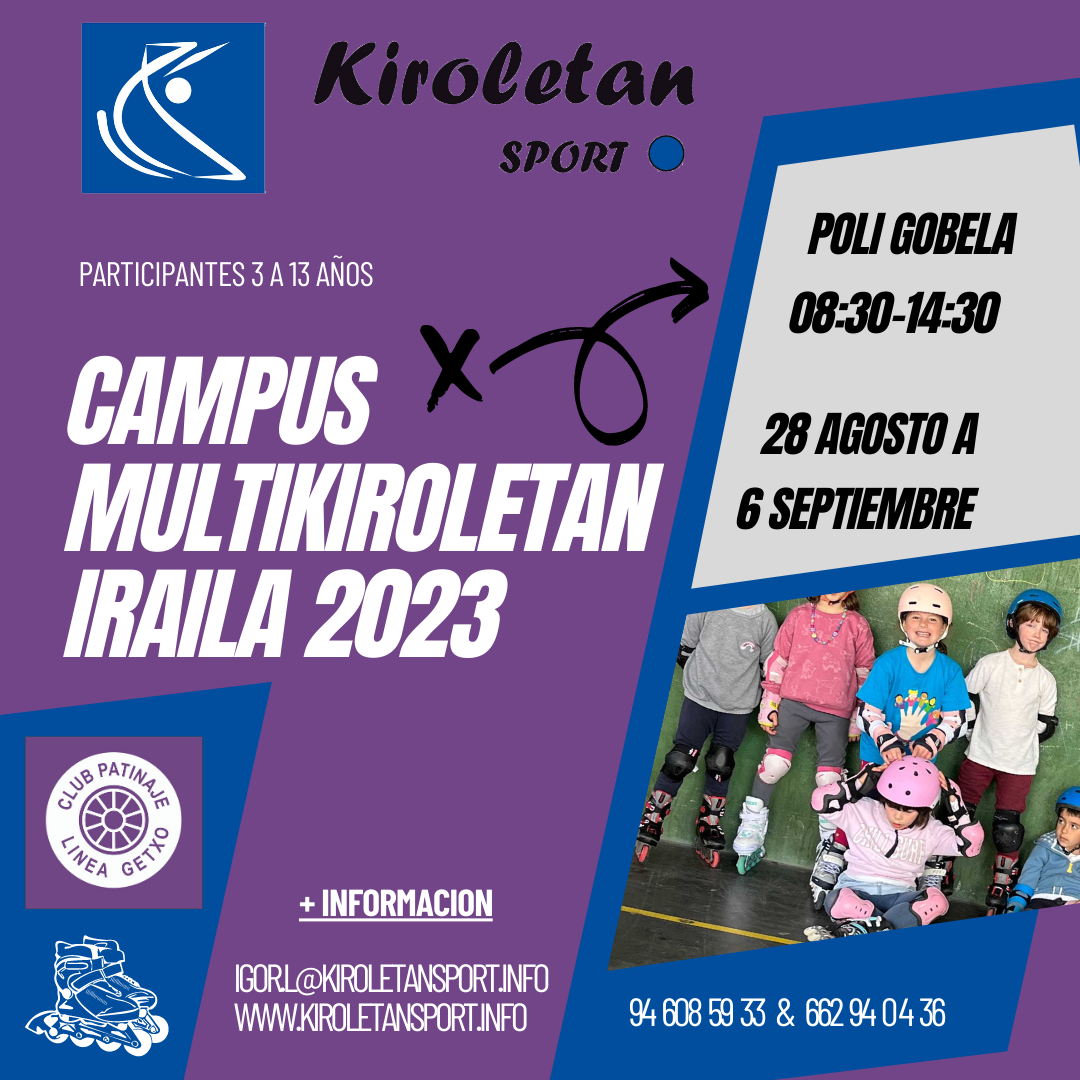 Campus Multikiroletan Iraila 2023