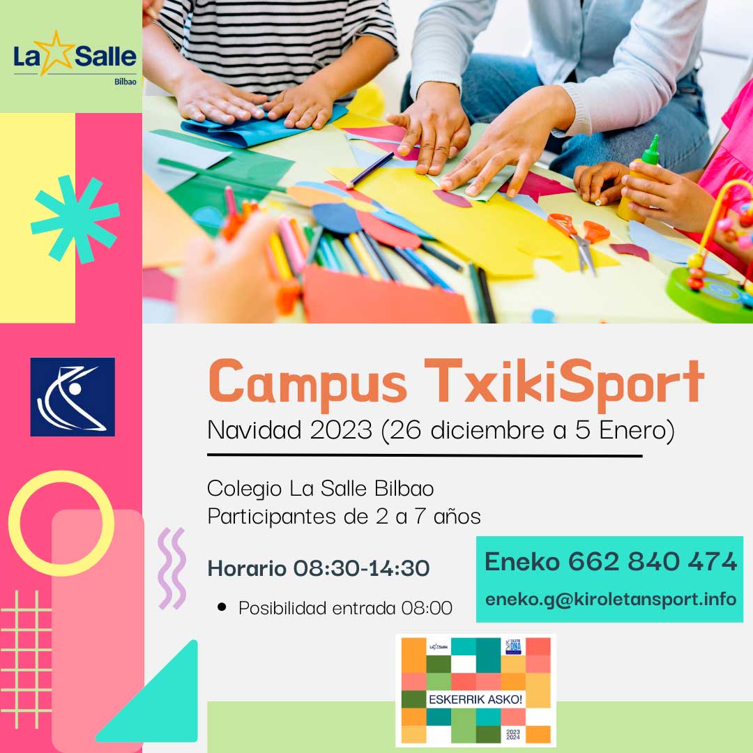 Campus TxikiSport Navidad 2023 Lema
