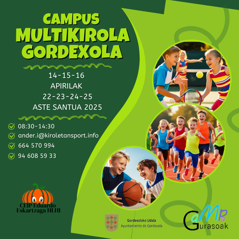 Campus Gordexola Aste Santua 2025