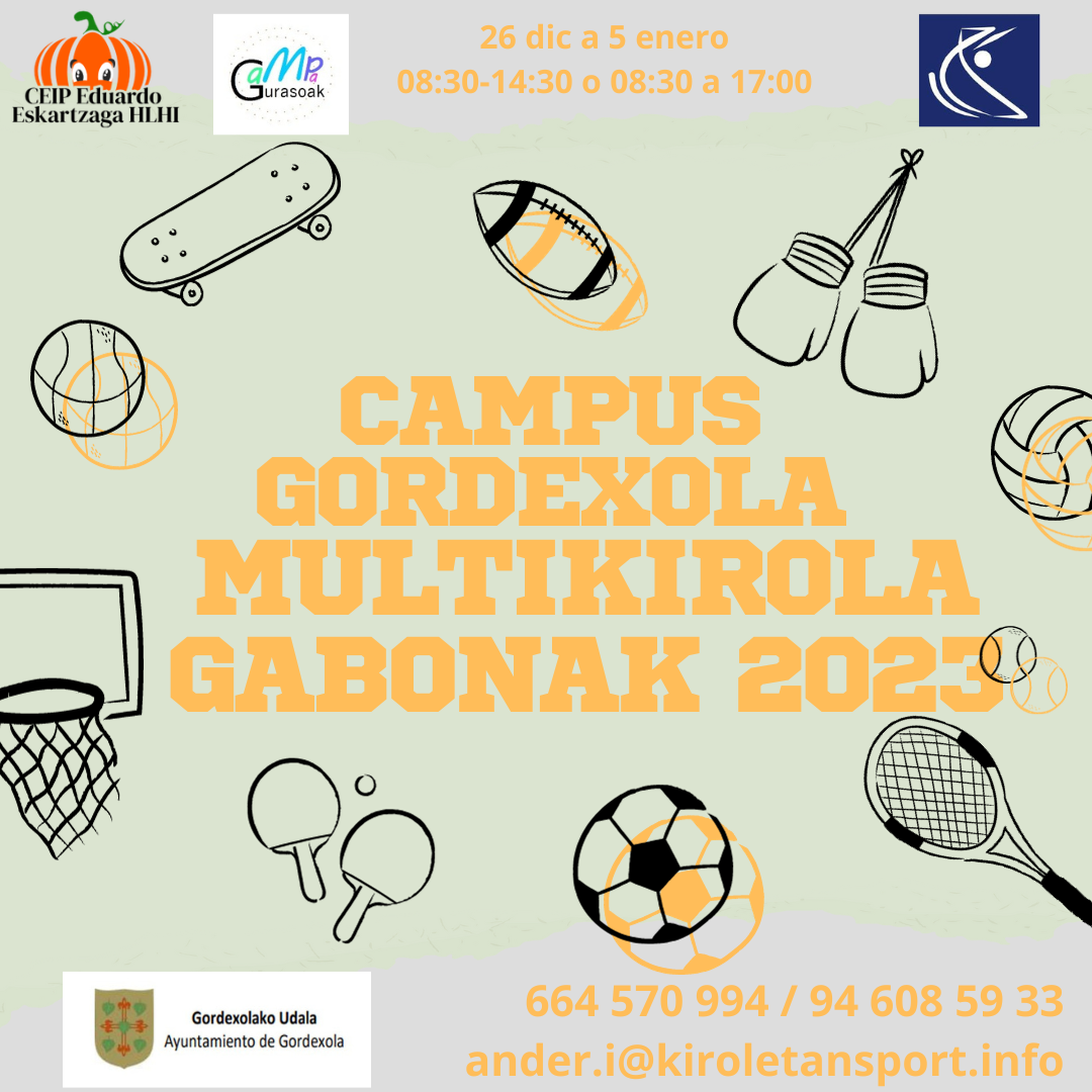 Campus Multikirola Gordexola Navidad 2023